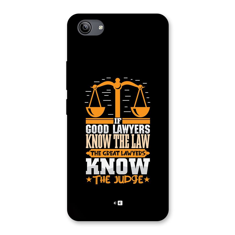 Know The Judge Back Case for Vivo Y81i