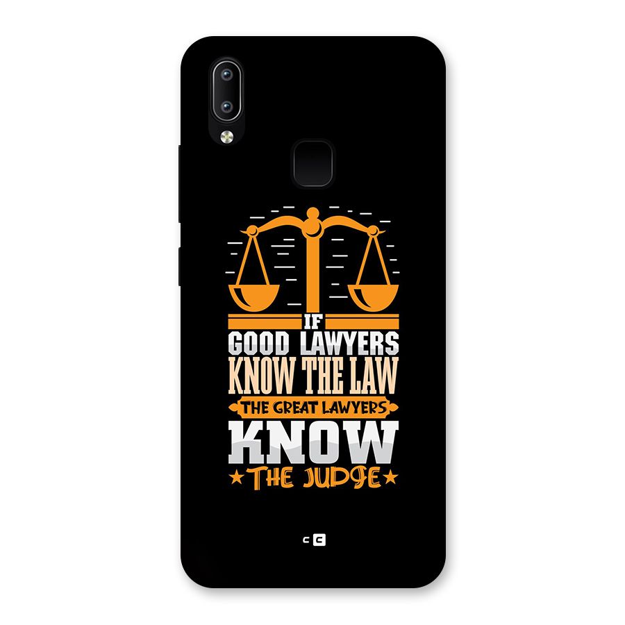 Know The Judge Back Case for Vivo Y93