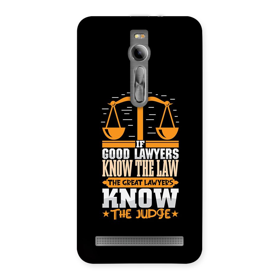 Know The Judge Back Case for Zenfone 2
