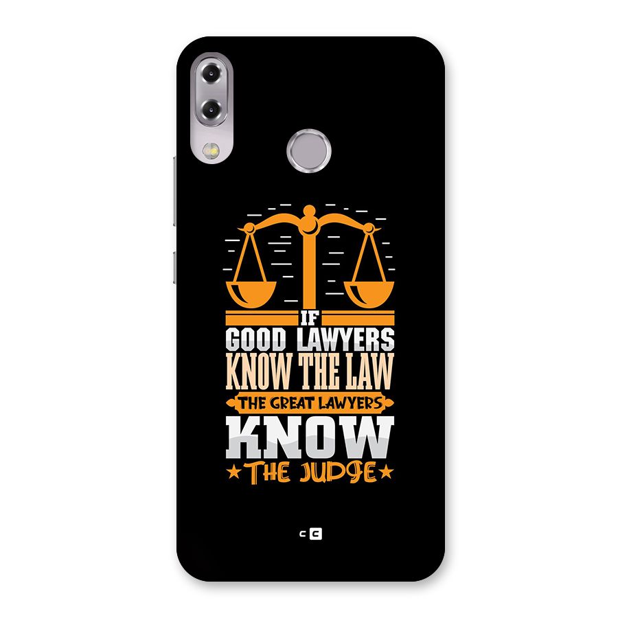 Know The Judge Back Case for Zenfone 5Z