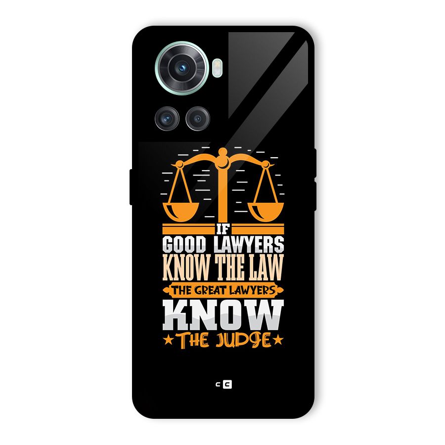Know The Judge Glass Back Case for OnePlus 10R