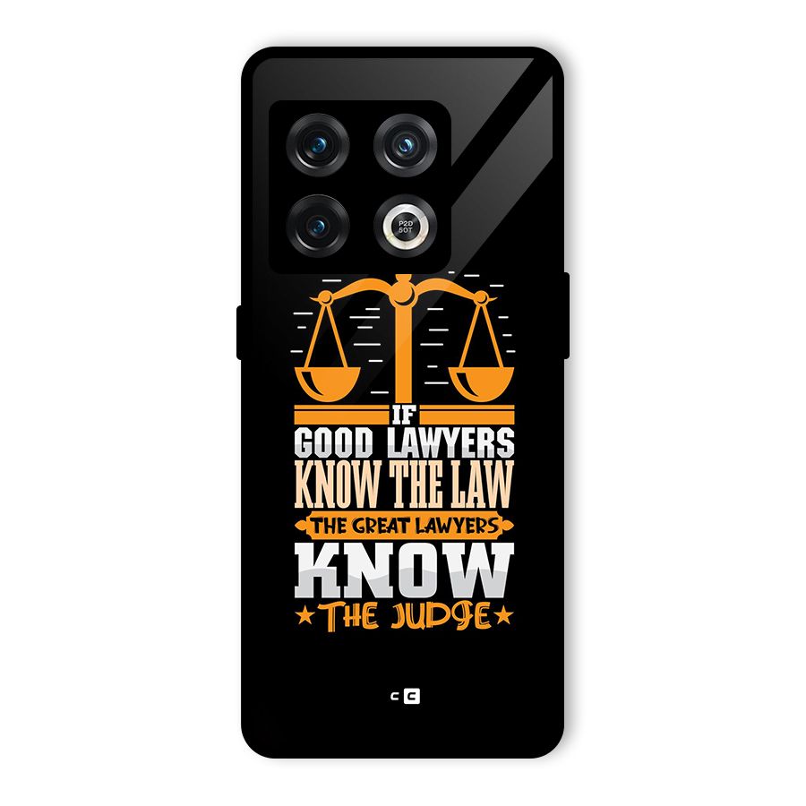 Know The Judge Glass Back Case for OnePlus 10 Pro 5G