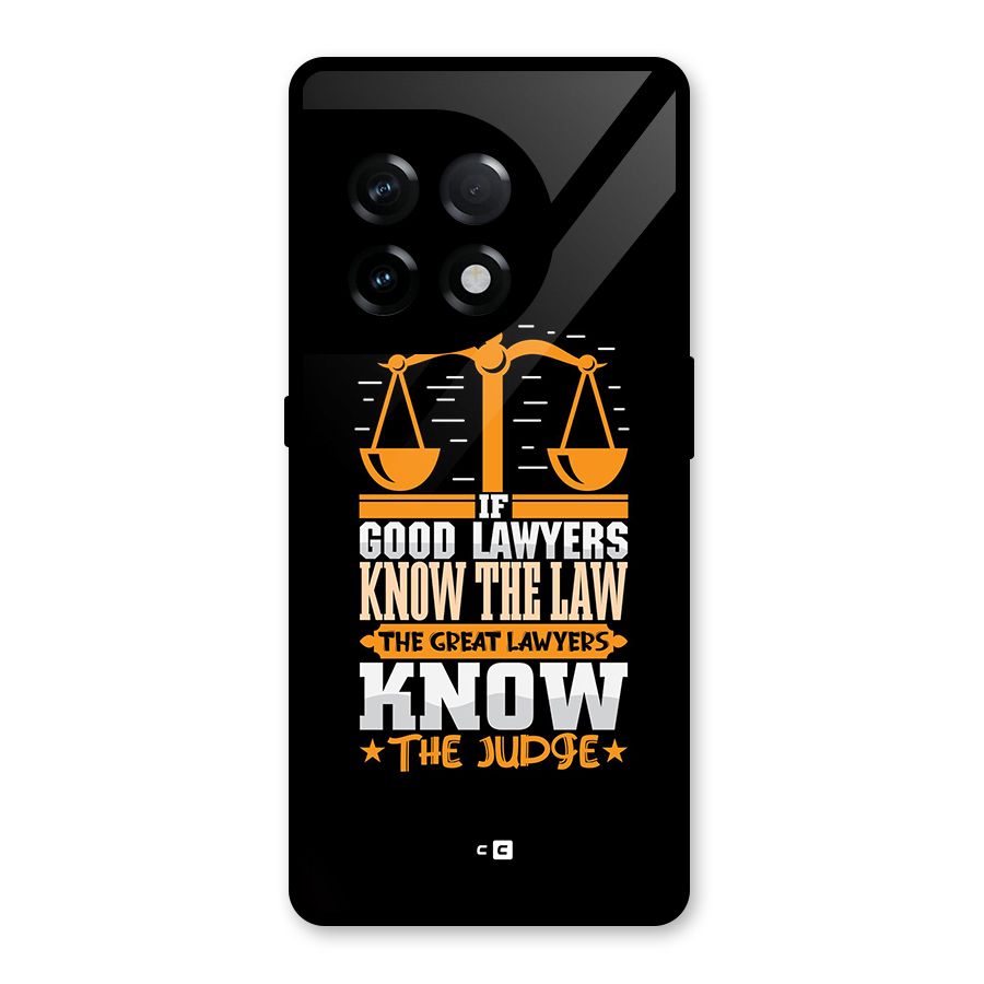 Know The Judge Glass Back Case for OnePlus 11R