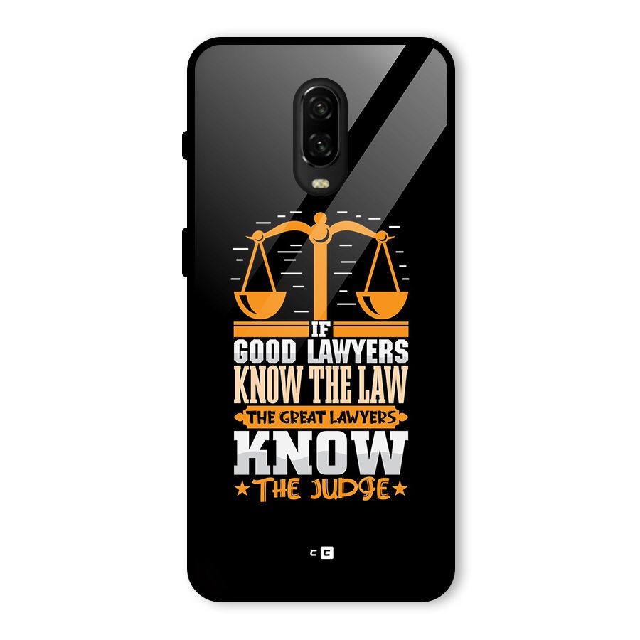 Know The Judge Glass Back Case for OnePlus 6T