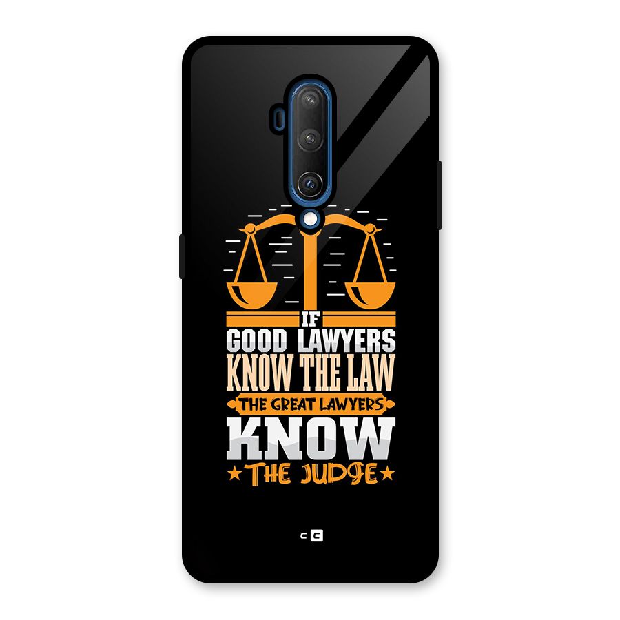 Know The Judge Glass Back Case for OnePlus 7T Pro