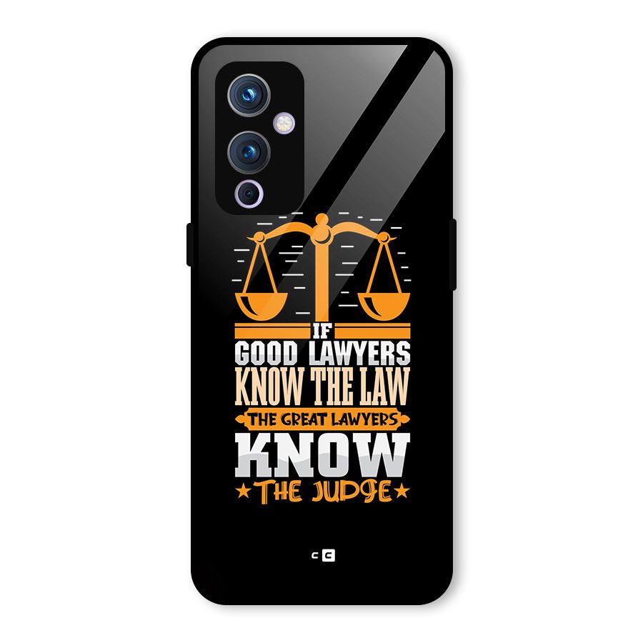 Know The Judge Glass Back Case for OnePlus 9