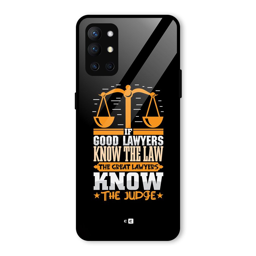Know The Judge Glass Back Case for OnePlus 9R
