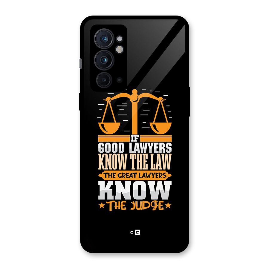 Know The Judge Glass Back Case for OnePlus 9RT 5G