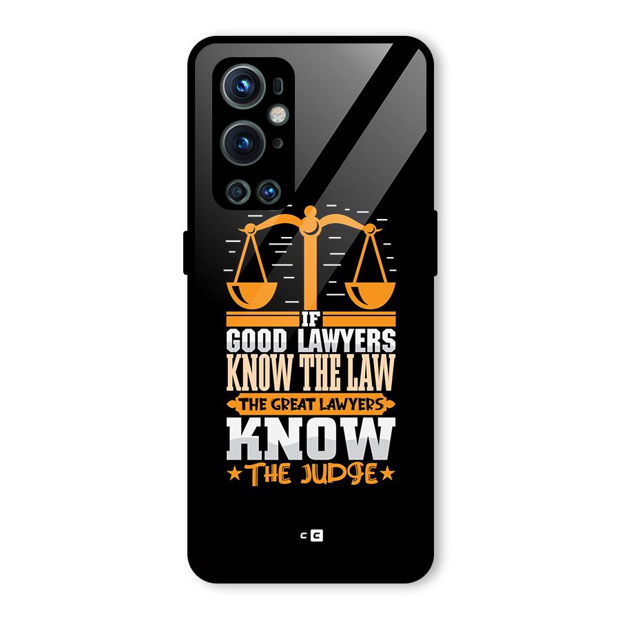 Know The Judge Glass Back Case for OnePlus 9 Pro