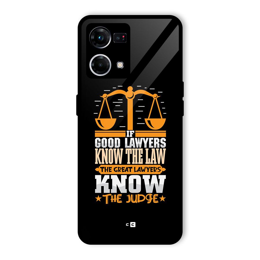 Know The Judge Glass Back Case for Oppo F21s Pro 4G
