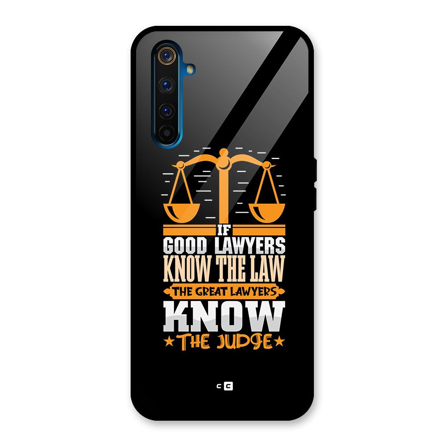 Know The Judge Glass Back Case for Realme 6 Pro