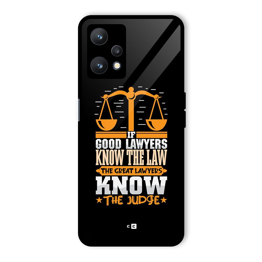 Know The Judge Glass Back Case for Realme 9 Pro 5G