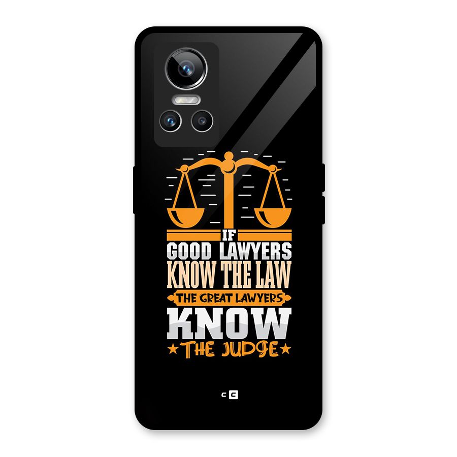 Know The Judge Glass Back Case for Realme GT Neo 3