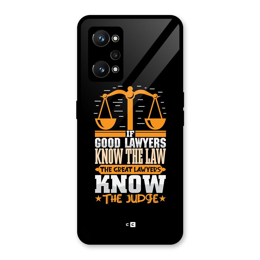Know The Judge Glass Back Case for Realme GT Neo 3T