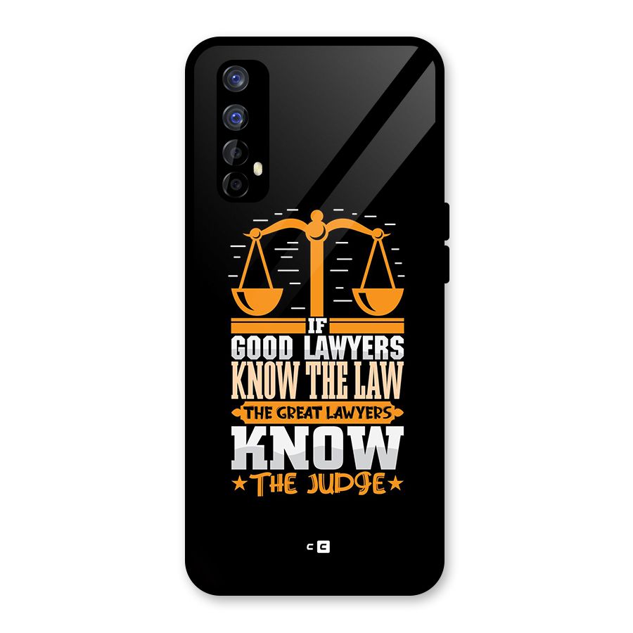 Know The Judge Glass Back Case for Realme Narzo 20 Pro