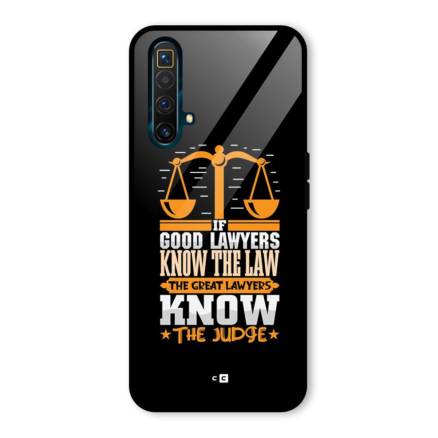 Know The Judge Glass Back Case for Realme X3 SuperZoom