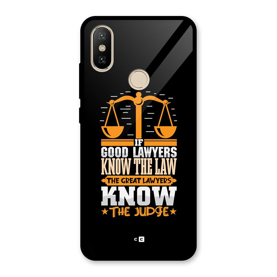 Know The Judge Glass Back Case for Redmi A2