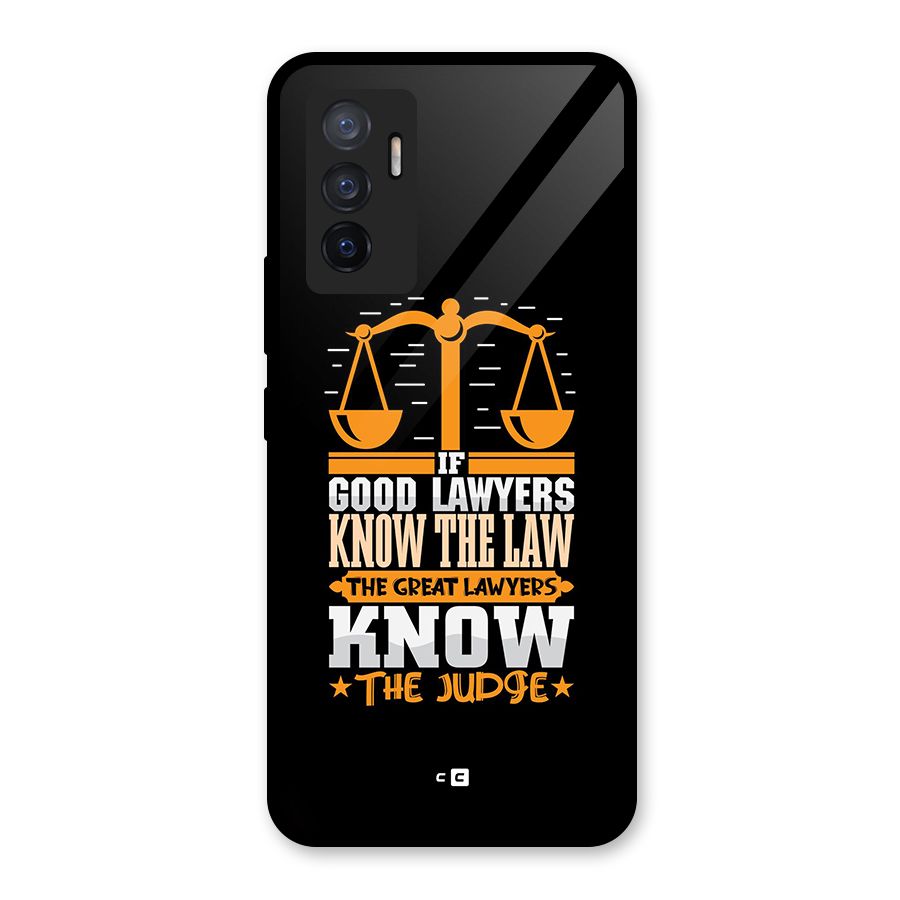 Know The Judge Glass Back Case for Vivo V23e