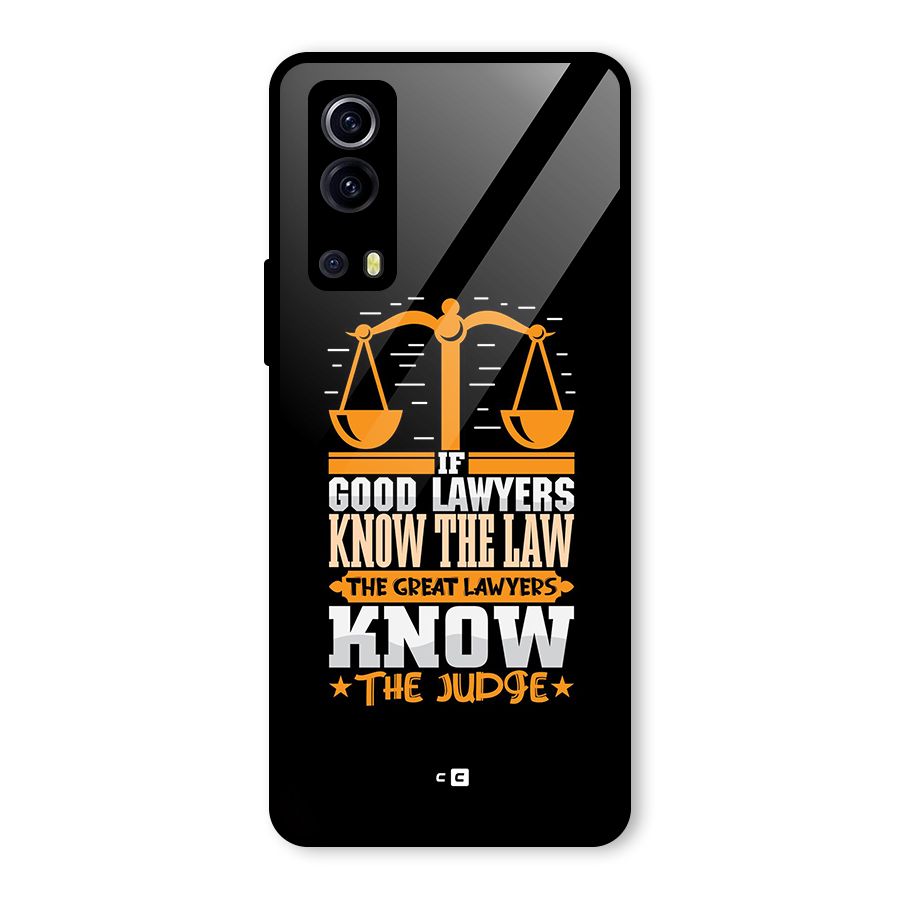 Know The Judge Glass Back Case for Vivo iQOO Z3