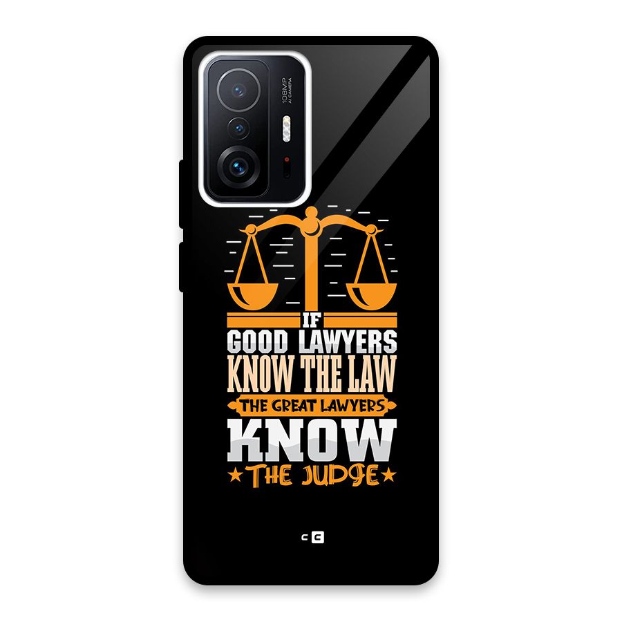 Know The Judge Glass Back Case for Xiaomi 11T Pro
