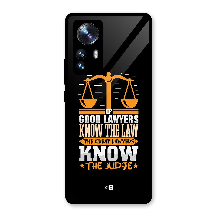 Know The Judge Glass Back Case for Xiaomi 12 Pro
