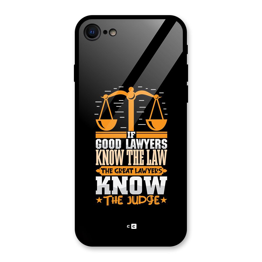 Know The Judge Glass Back Case for iPhone 7