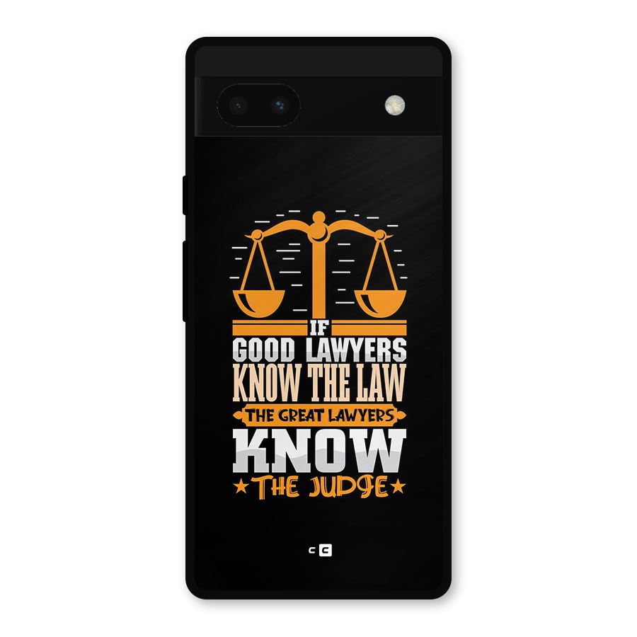 Know The Judge Metal Back Case for Google Pixel 6a