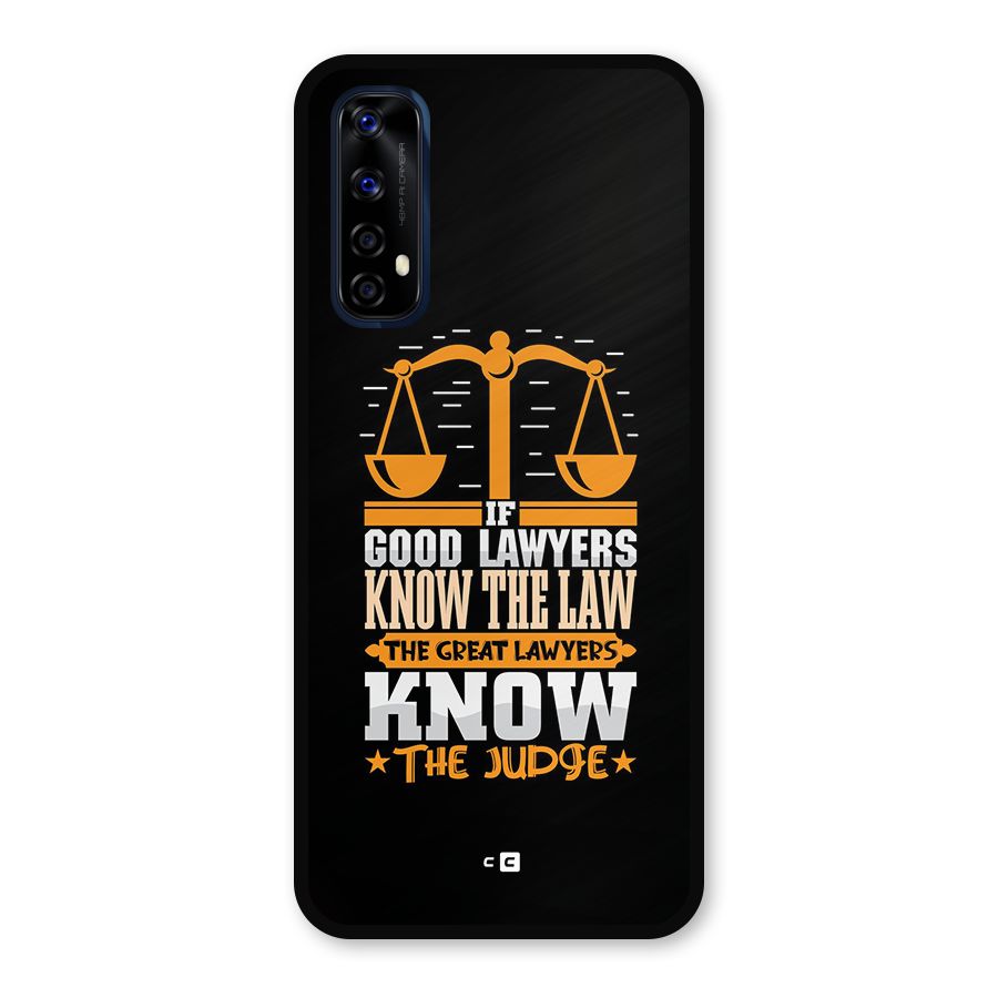 Know The Judge Metal Back Case for Realme Narzo 20 Pro