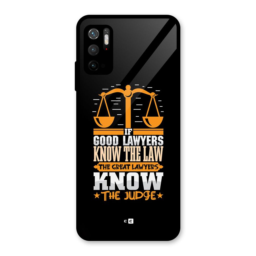 Know The Judge Metal Back Case for Redmi Note 10T 5G