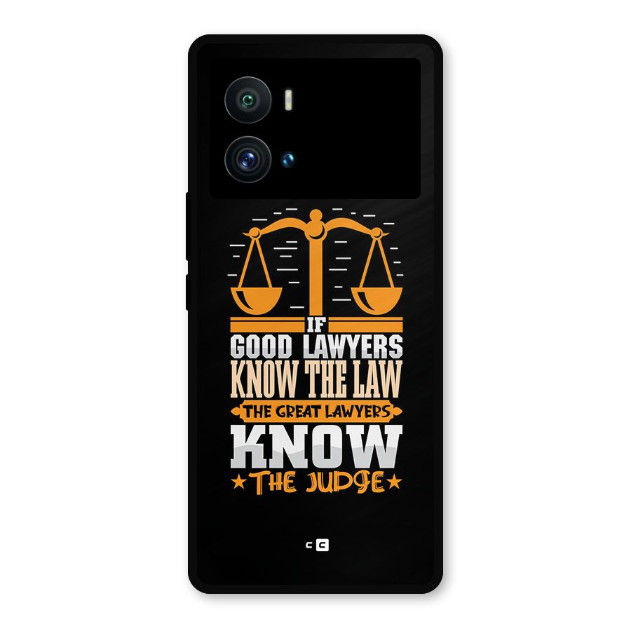 Know The Judge Metal Back Case for iQOO 9 Pro
