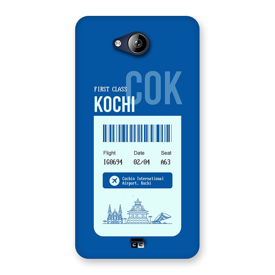 Kochi Boarding Pass Back Case for Canvas Play Q355