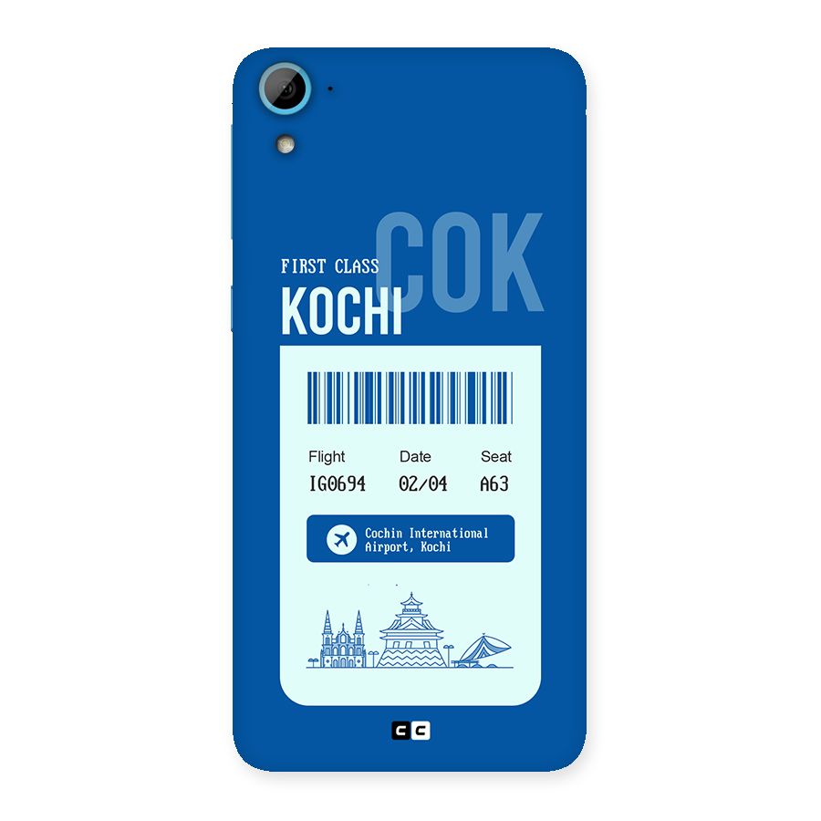 Kochi Boarding Pass Back Case for Desire 826