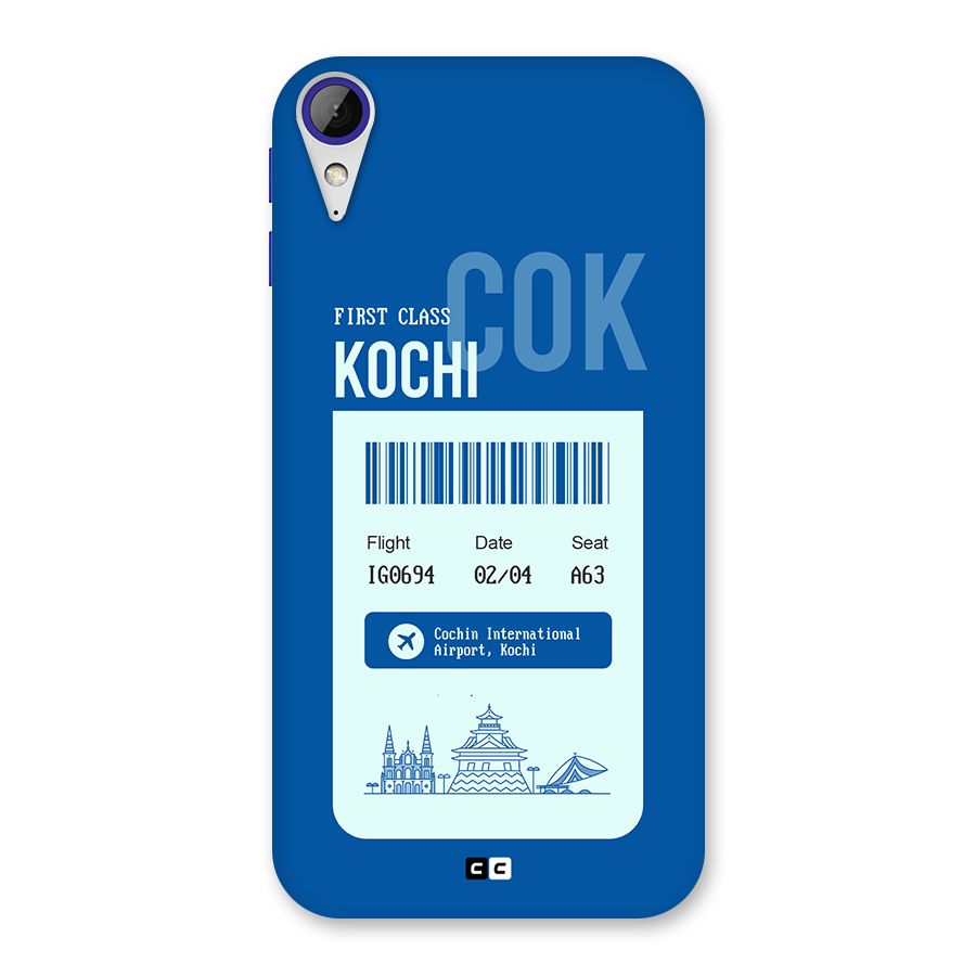 Kochi Boarding Pass Back Case for Desire 830