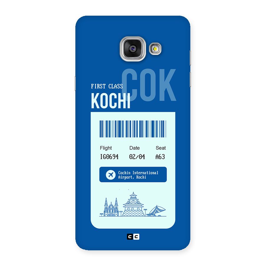 Kochi Boarding Pass Back Case for Galaxy A7 (2016)