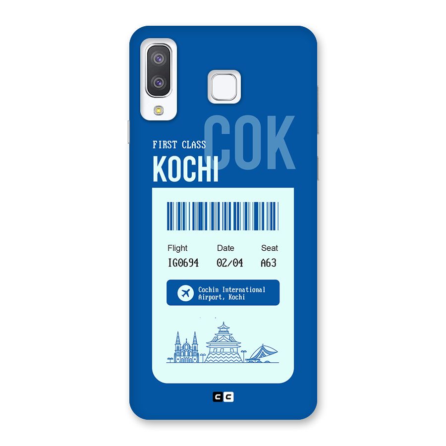 Kochi Boarding Pass Back Case for Galaxy A8 Star