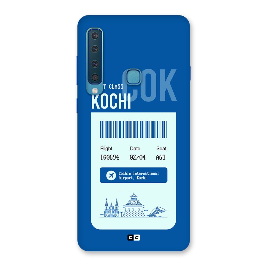 Kochi Boarding Pass Back Case for Galaxy A9 (2018)