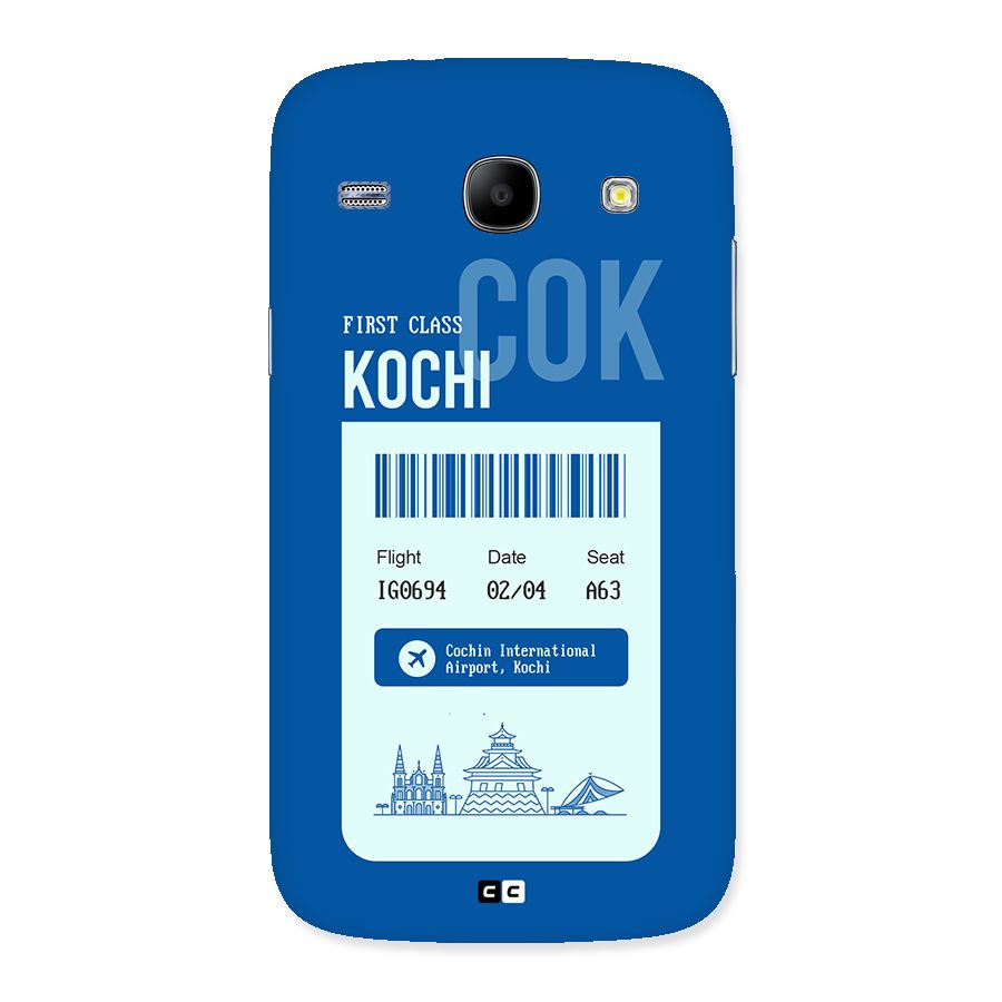 Kochi Boarding Pass Back Case for Galaxy Core