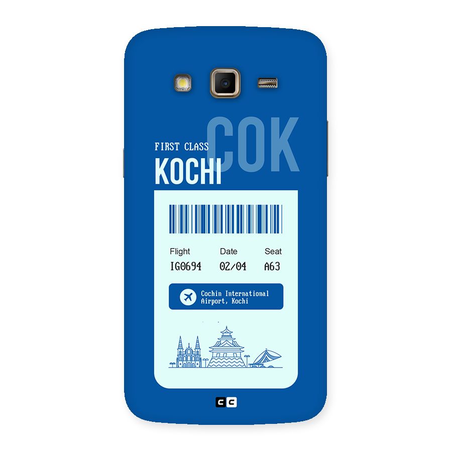 Kochi Boarding Pass Back Case for Galaxy Grand 2