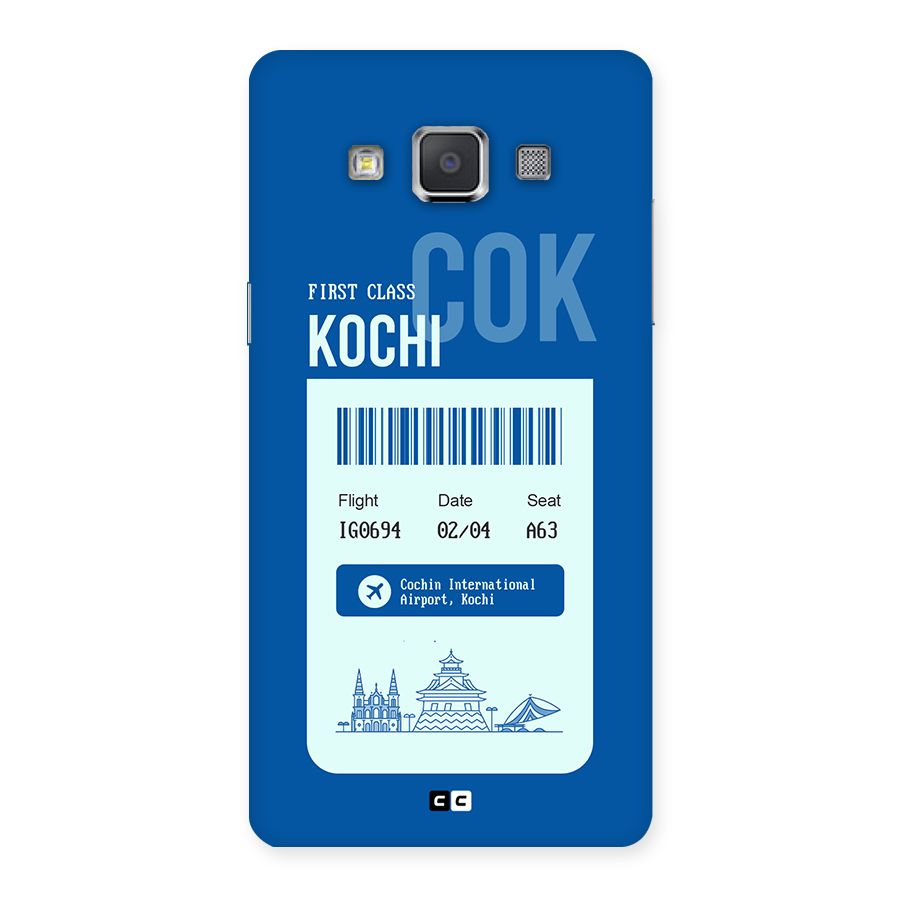 Kochi Boarding Pass Back Case for Galaxy Grand Max