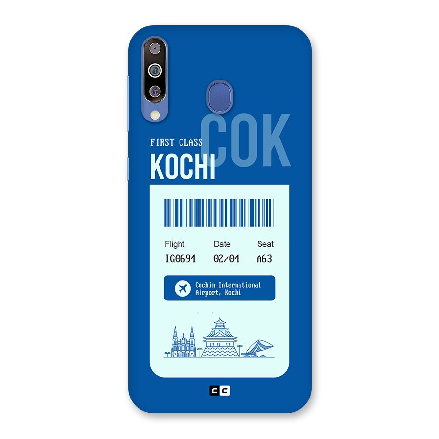 Kochi Boarding Pass Back Case for Galaxy M30