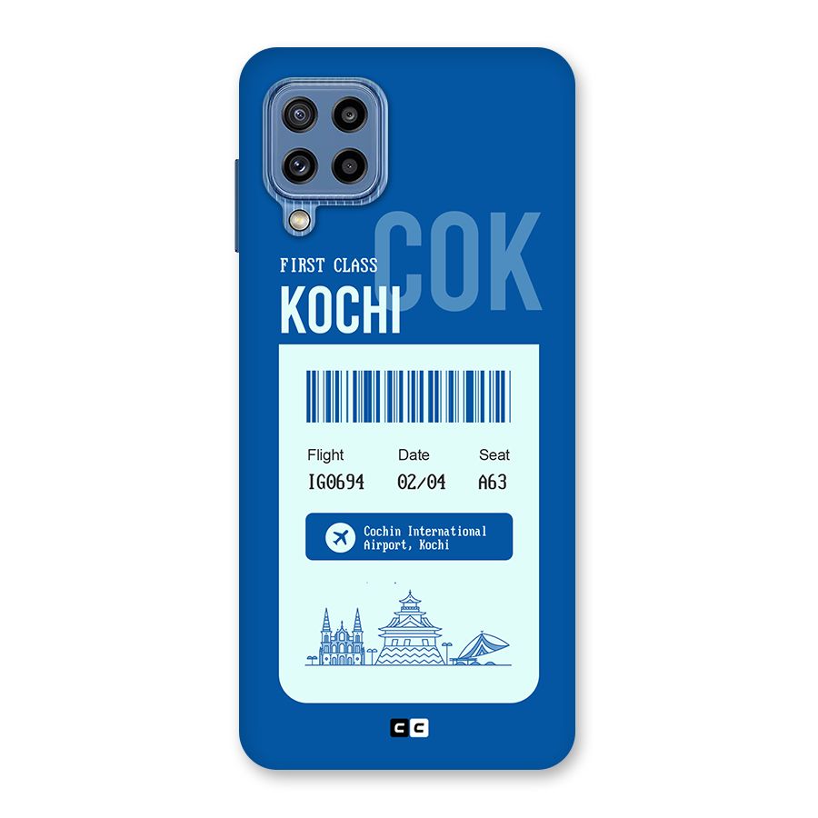Kochi Boarding Pass Back Case for Galaxy M32