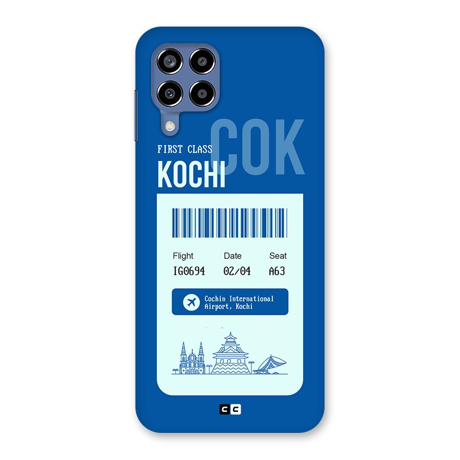 Kochi Boarding Pass Back Case for Galaxy M53 5G
