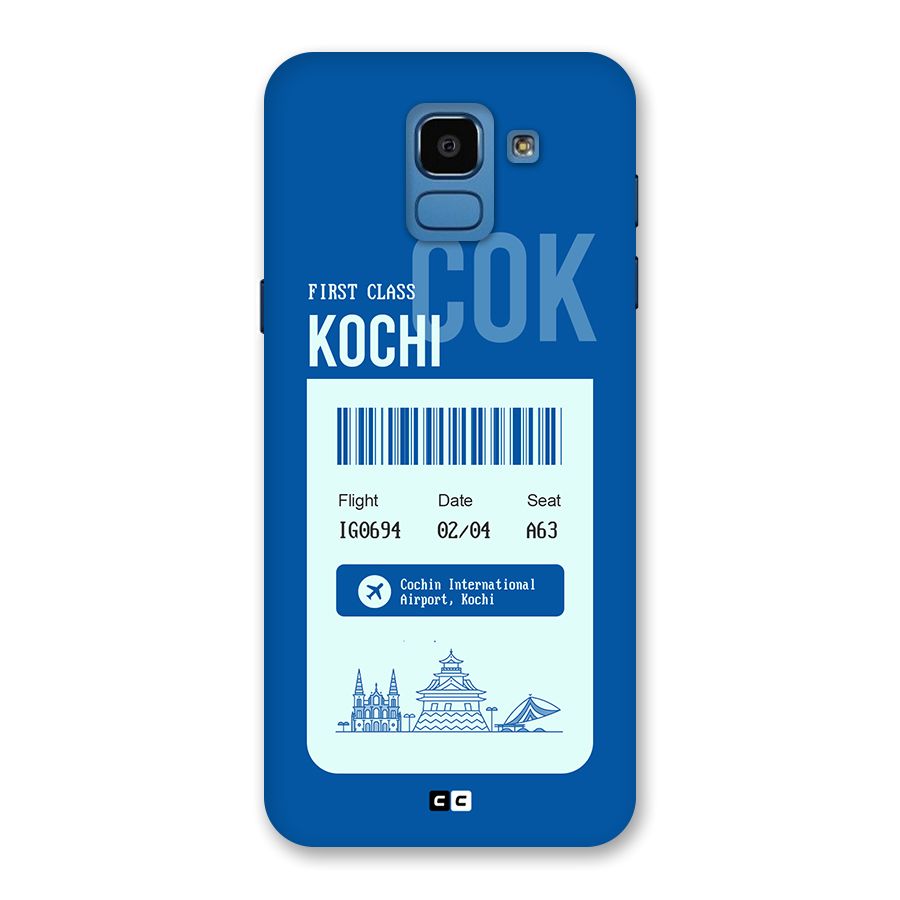 Kochi Boarding Pass Back Case for Galaxy On6