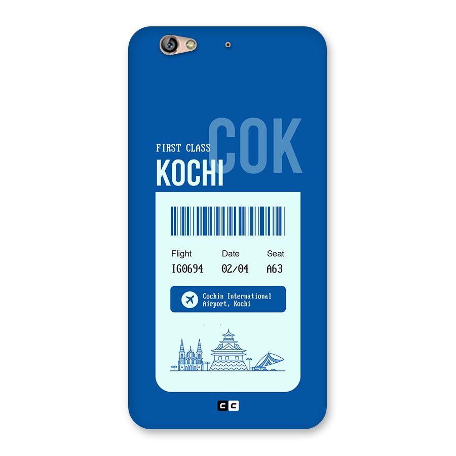Kochi Boarding Pass Back Case for Gionee S6