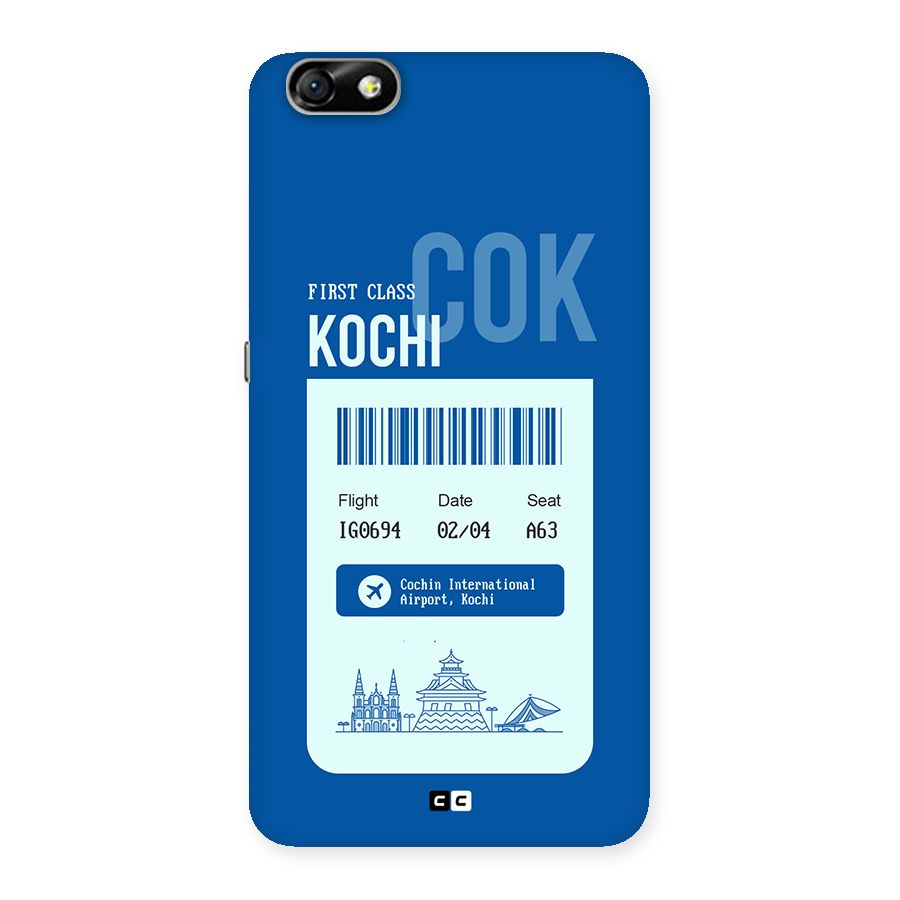 Kochi Boarding Pass Back Case for Honor 4X