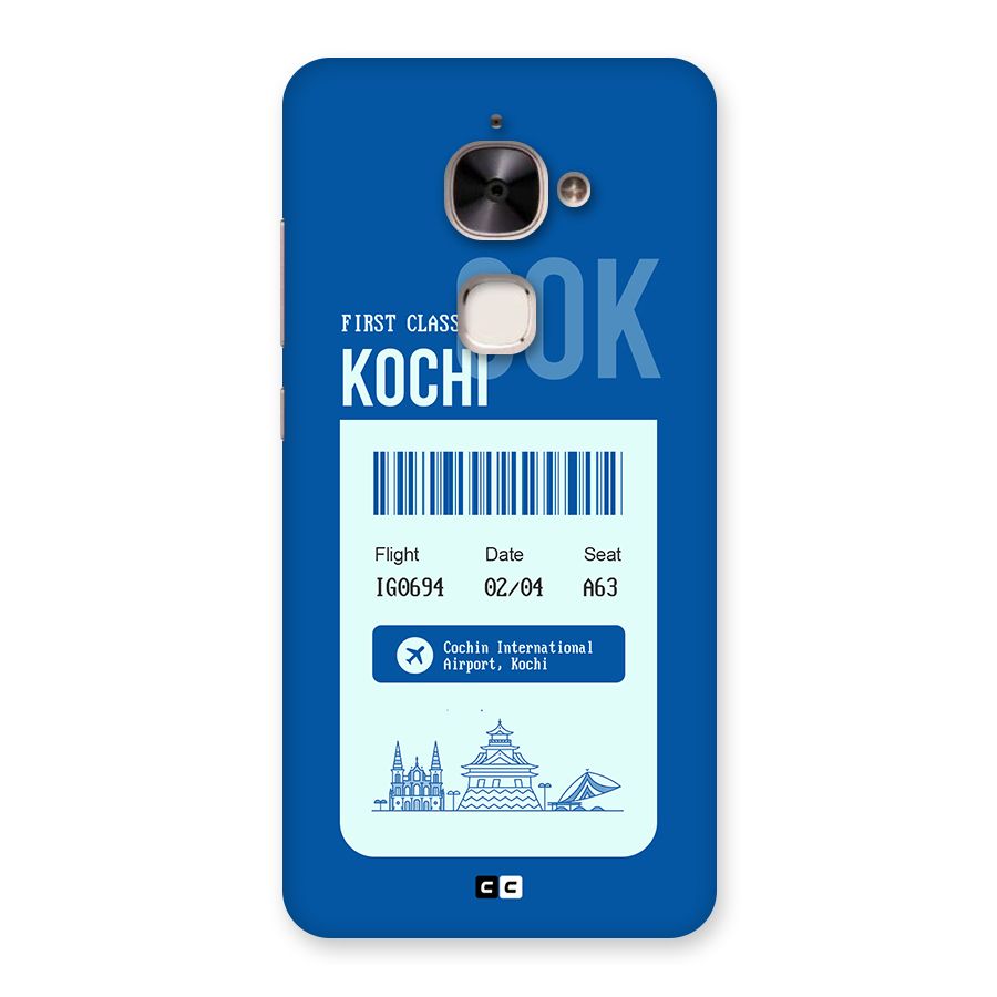 Kochi Boarding Pass Back Case for Le 2