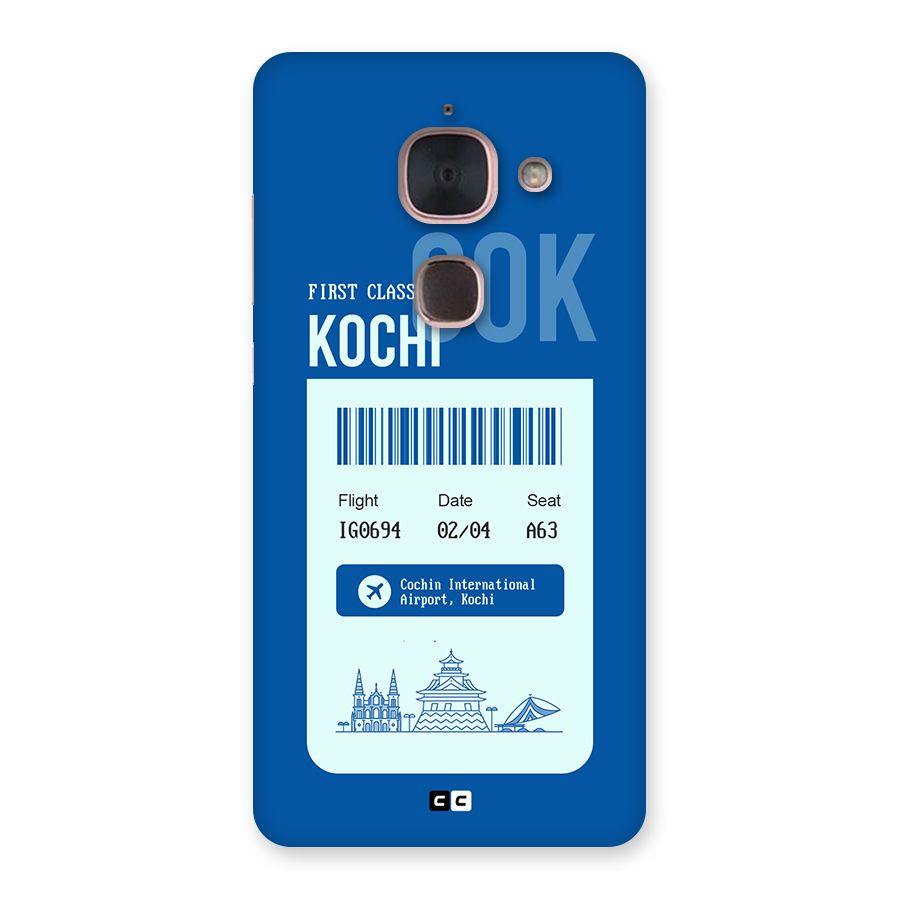 Kochi Boarding Pass Back Case for Le Max 2