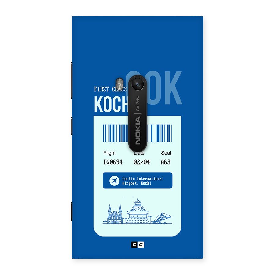 Kochi Boarding Pass Back Case for Lumia 920