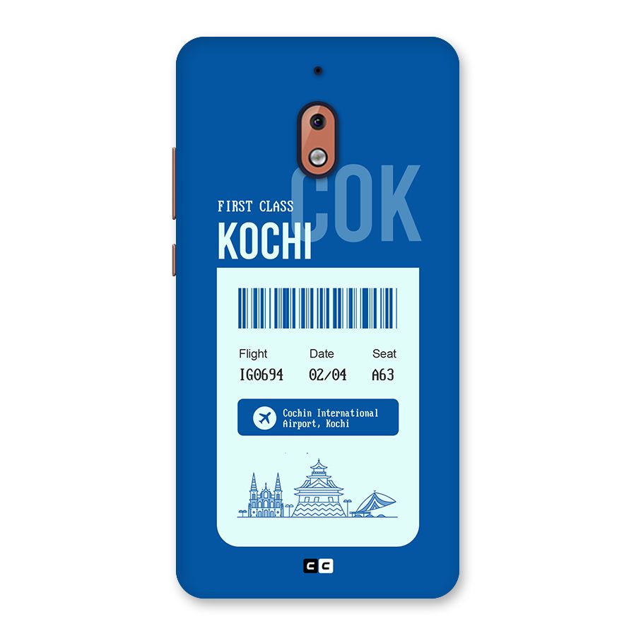 Kochi Boarding Pass Back Case for Nokia 2.1