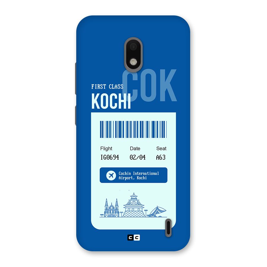 Kochi Boarding Pass Back Case for Nokia 2.2